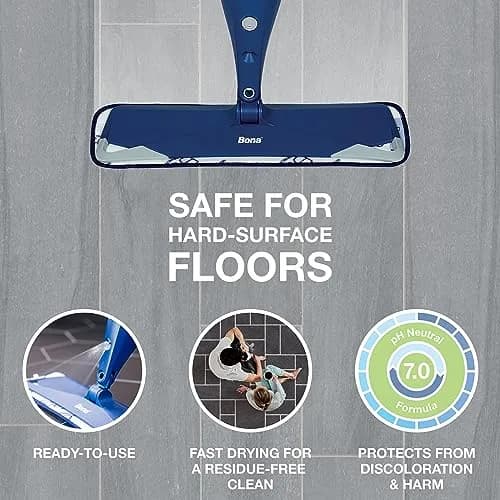 Bona Multi-Surface Floor Cleaner Refill 3785ml (128 Fl Oz) | pH Neutral, Residue-Free Formula for Stone, Tile, Laminate, Vinyl thumbnail 2