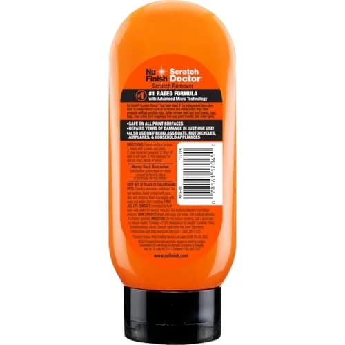Nu Finish Scratch Doctor Car Scratch Remover 192ml (6.5 Oz) | Eliminates Paint Scrapes, Scuffs, Haze and Swirls thumbnail 9