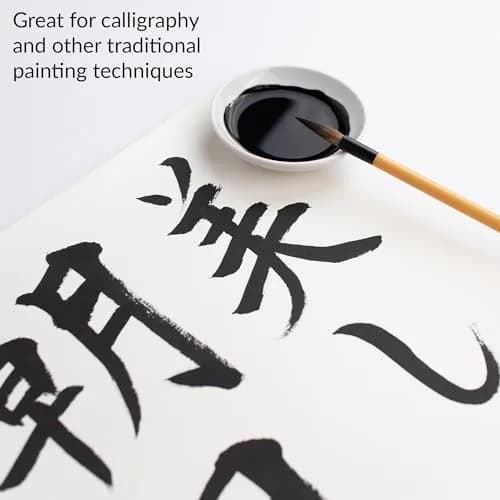 Yasutomo Liquid Ink 2oz | Water-Resistant, Smudge Proof, Versatile, Matte Finish for Calligraphy & Artwork thumbnail 4
