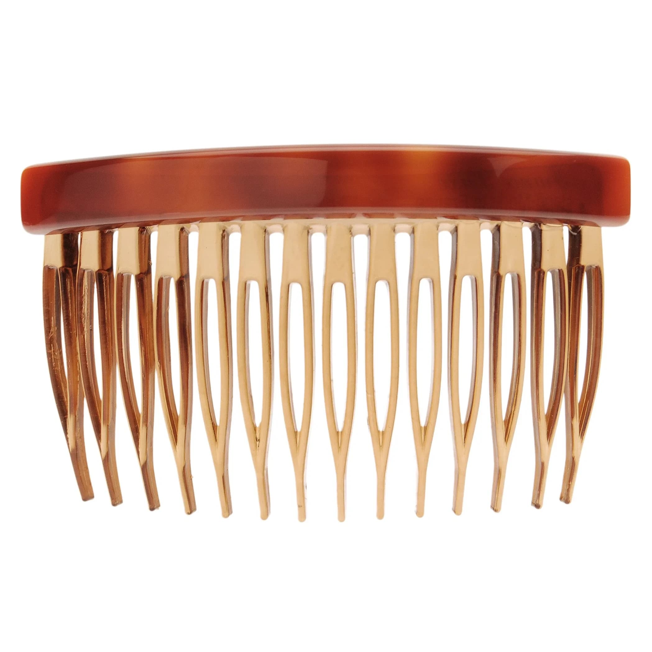 France Luxe Basic Side Comb Tortoise | Handcrafted in France for Secure Styling