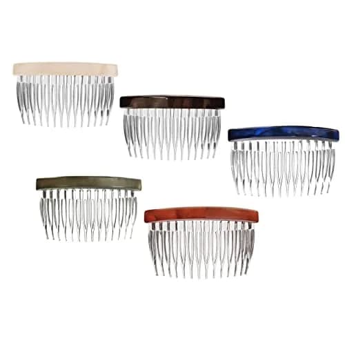 France Luxe Basic Side Comb Tortoise | Handcrafted in France for Secure Styling thumbnail 2