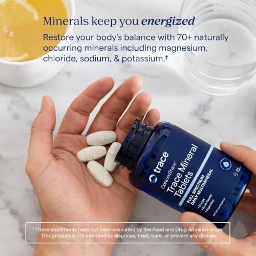 Trace Minerals ConcenTrace Ionic Trace Mineral Tablets, 300 Tablets | Supports Energy & Digestion thumbnail 6
