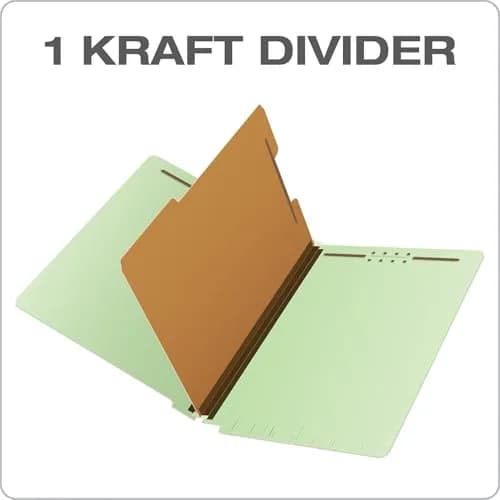 Pendaflex Pressboard End-Tab Classification Folders, Legal Size, 10/BX | 400 Sheet Capacity thumbnail 4