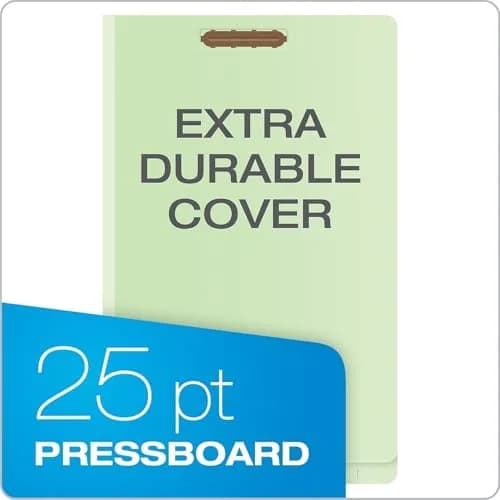 Pendaflex Pressboard End-Tab Classification Folders, Legal Size, 10/BX | 400 Sheet Capacity thumbnail 3
