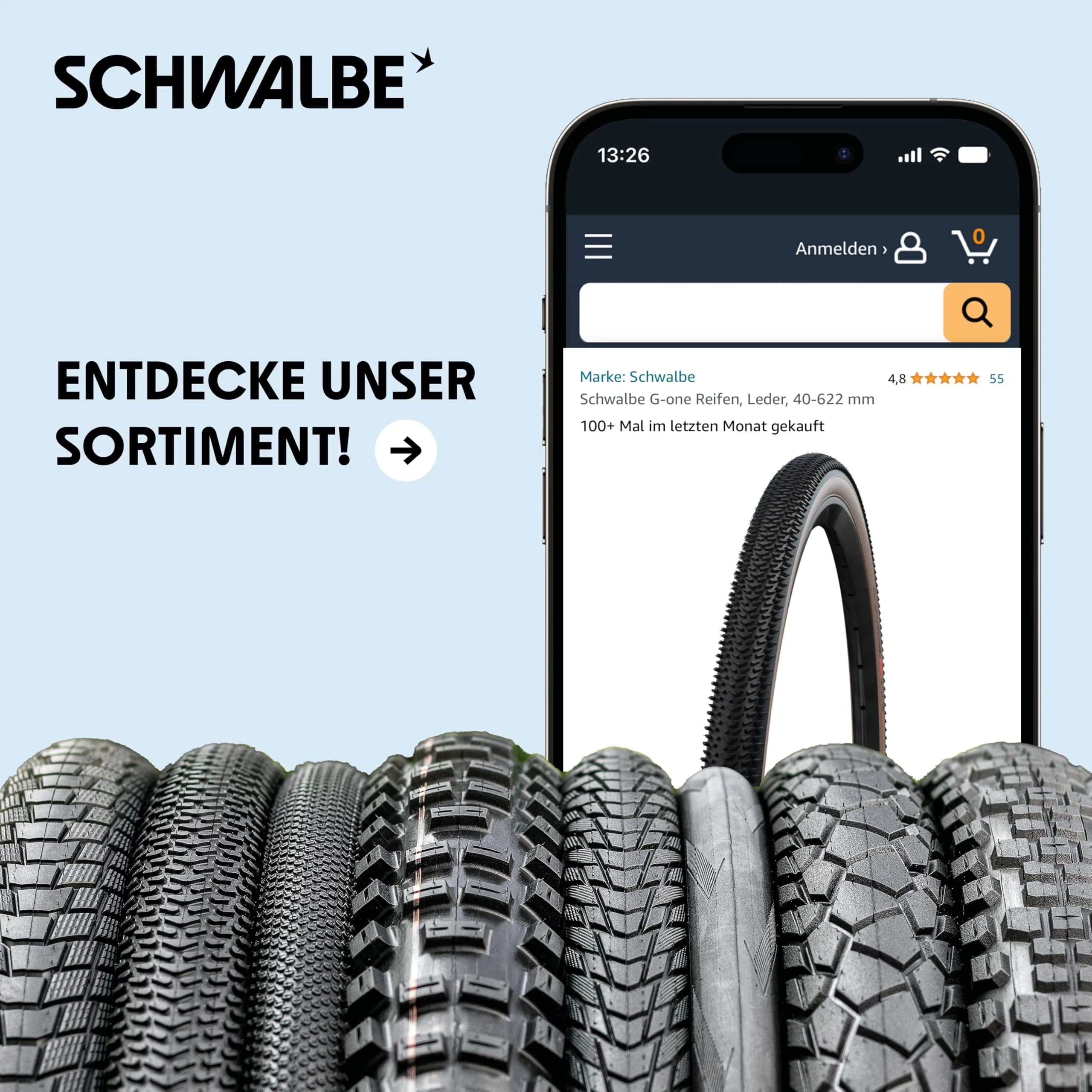 Schwalbe 700x18/28 SV15 Bicycle Tube - 40mm Presta Valve | Extra Light, Reliable, 700x18/28c - view 7