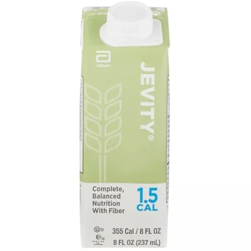 Jevity 1.5 Cal High Protein Nutrition with FOS, 8 Fl Oz (Pack of 24) | Complete, Balanced Liquid Food for Tube-fed Patients thumbnail 1