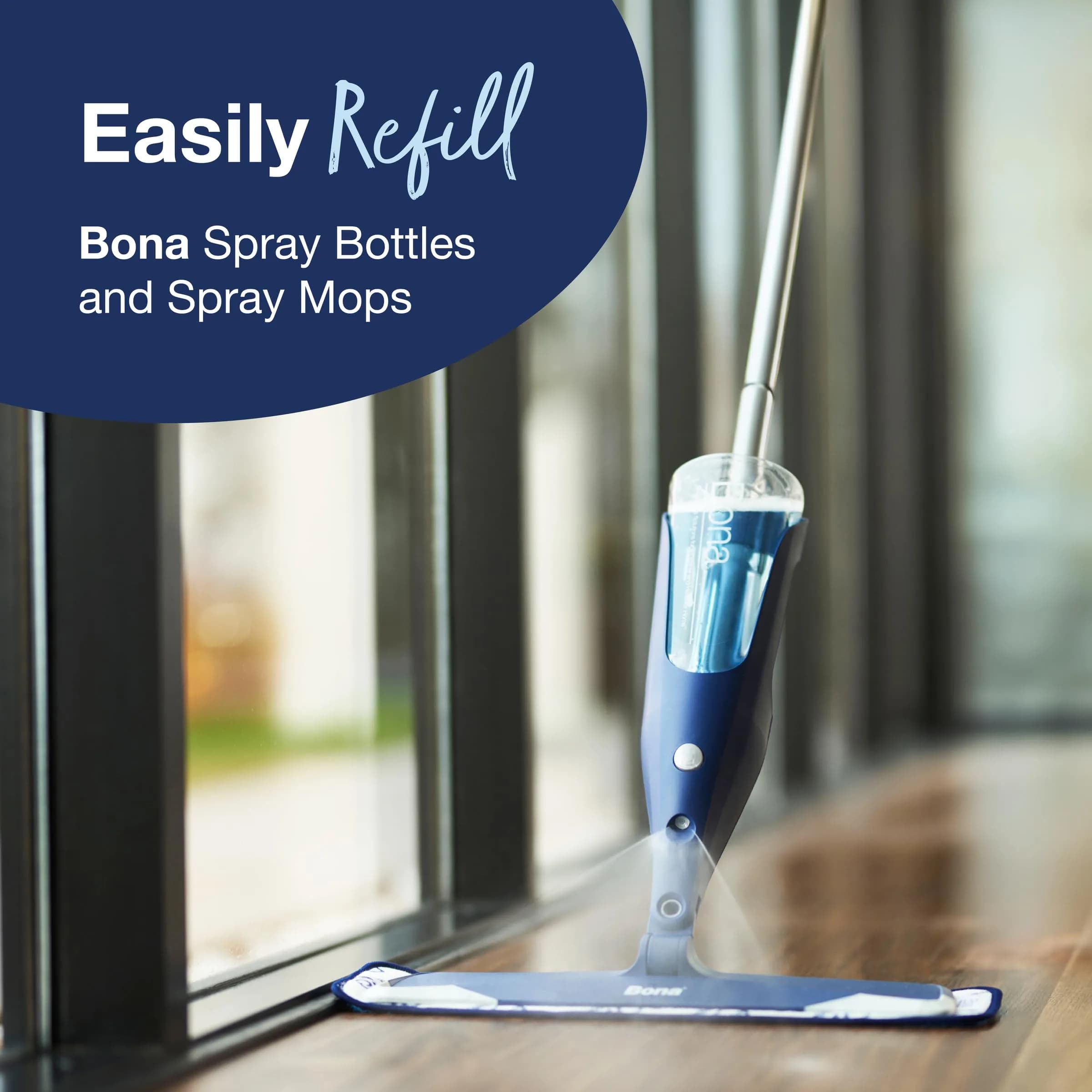 Bona Hardwood Floor Cleaner Refill 3.78 L (128 fl oz) | pH-Neutral, Residue-Free Formula - view 8