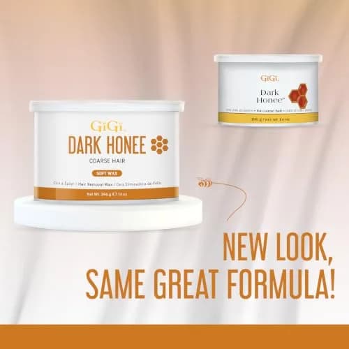 GIGI Dark Honee Soft Wax for Hair Removal 400g (14 oz) | Removes Thick to Coarse Hair thumbnail 6