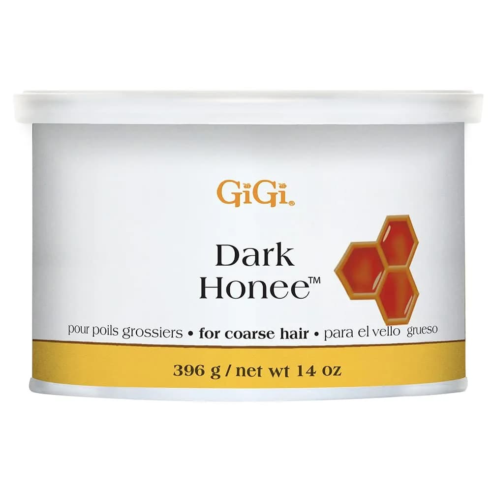 GIGI Dark Honee Soft Wax for Hair Removal 400g (14 oz) | Removes Thick to Coarse Hair - main product image