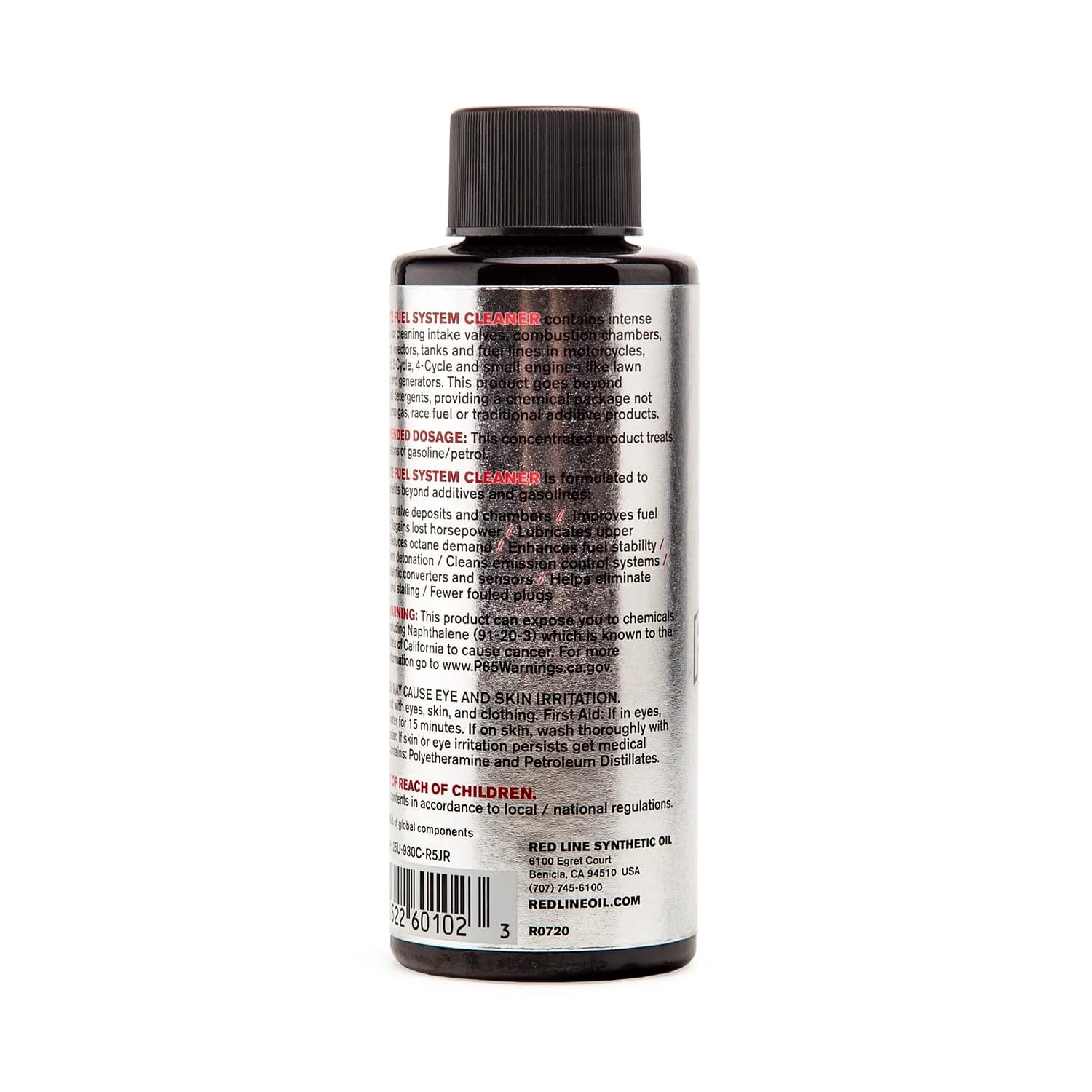 Red Line SI-1 Complete Fuel System Cleaner 118ml (4 oz) | Cleans Injectors, Carburetors, Valves & Combustion Chamber - view 3