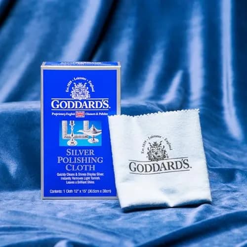 Goddard's Silver Polishing Cloth 1 Pack | Instantly Removes Tarnish & Protects Silver thumbnail 8