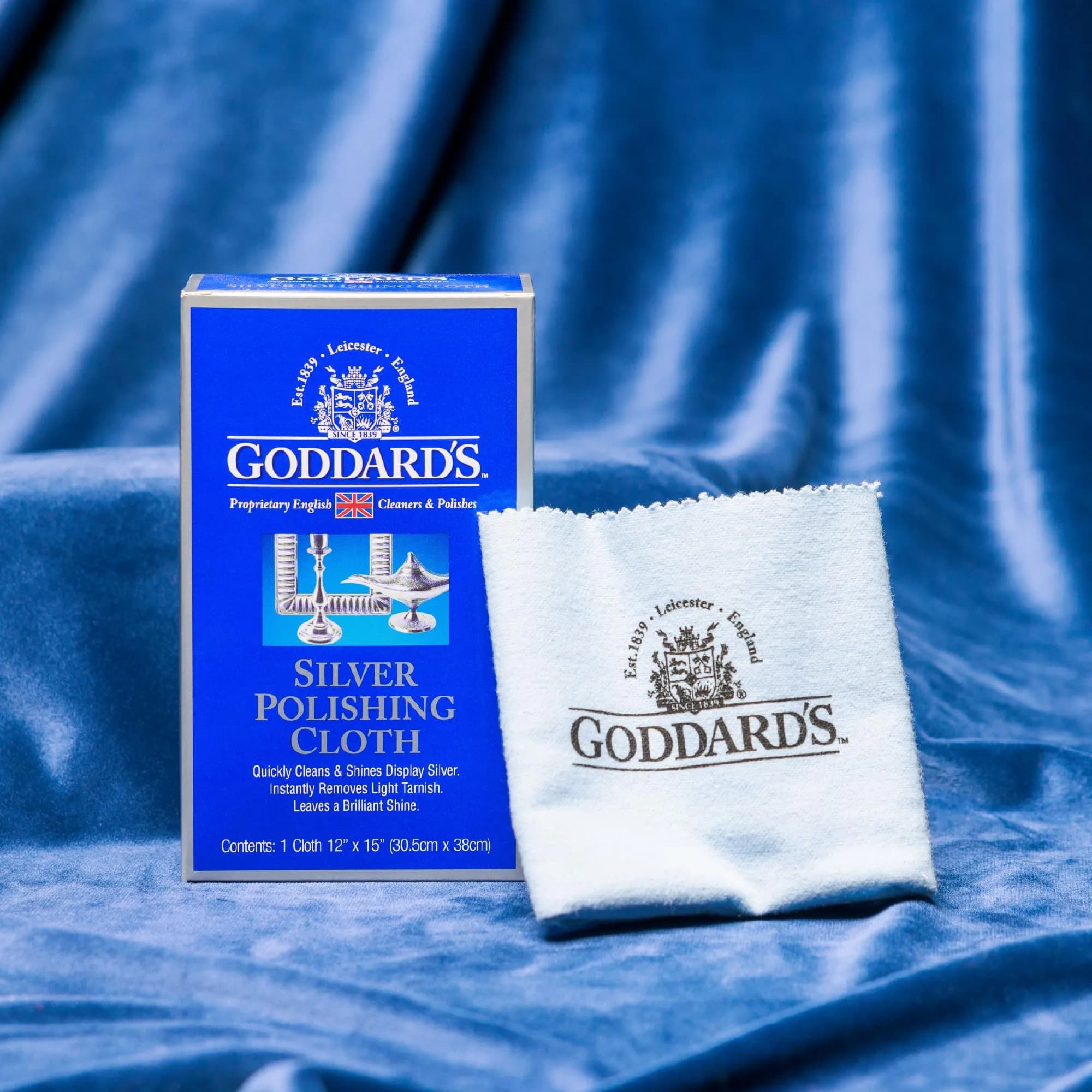 Goddard's Silver Polishing Cloth 1 Pack | Instantly Removes Tarnish & Protects Silver - view 8