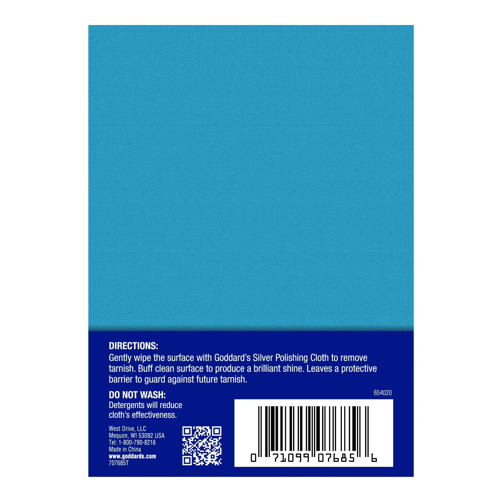 Goddard's Silver Polishing Cloth 1 Pack | Instantly Removes Tarnish & Protects Silver - view 2