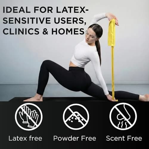 THERABAND Yellow Light Resistance Band 22.86 m (25 Yd) | Latex-Free Exercise & Physical Therapy thumbnail 4