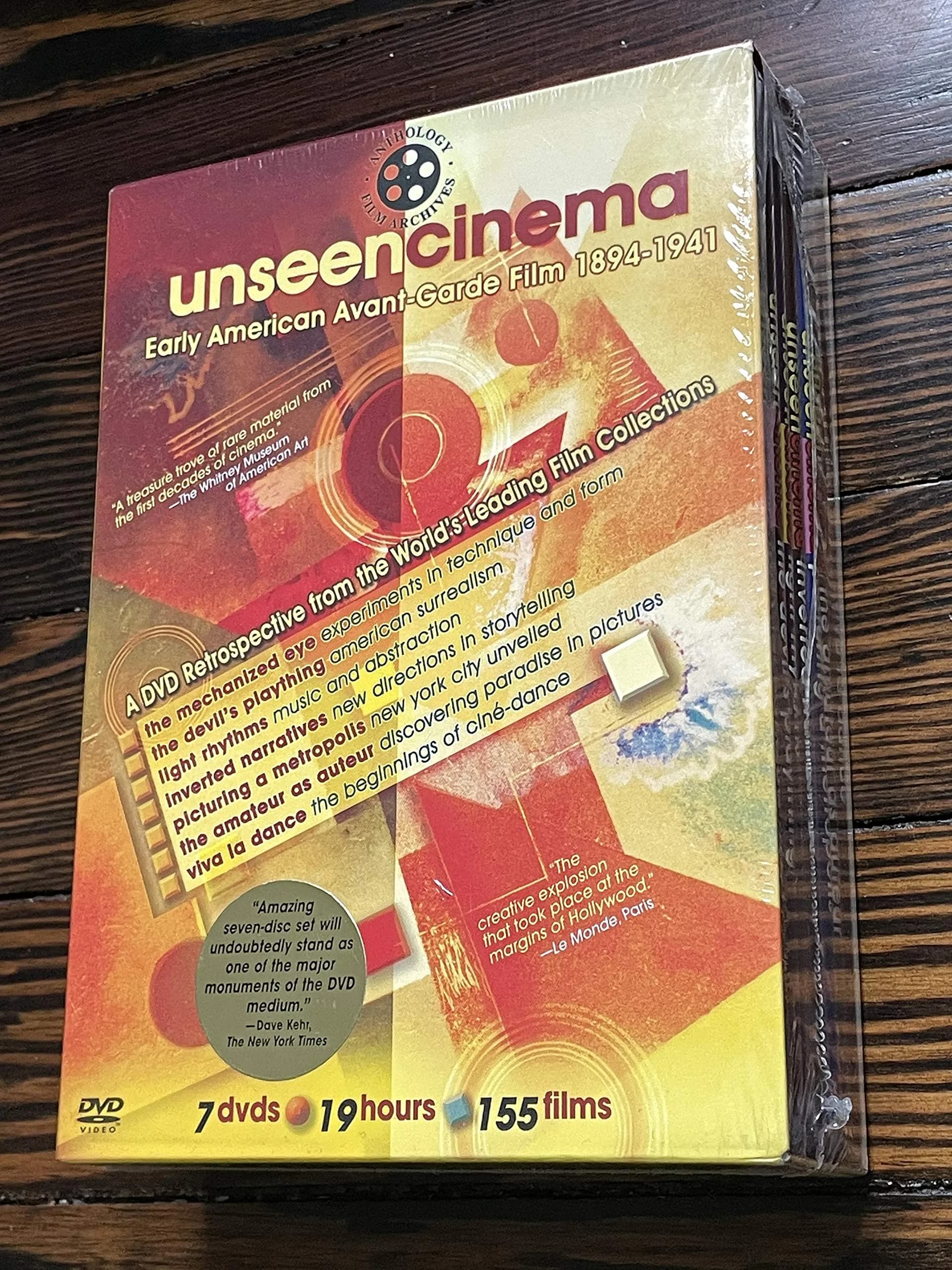 Image Entertainment Unseen Cinema - Early American Avant Garde Film 1894-1941 | Experimental Film Collection