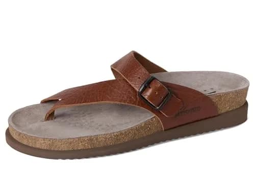 Mephisto Women's Helen Sandals | Soft-Air Cork Support, Adjustable Strap, Leather Comfort (70-120 chars) thumbnail 1
