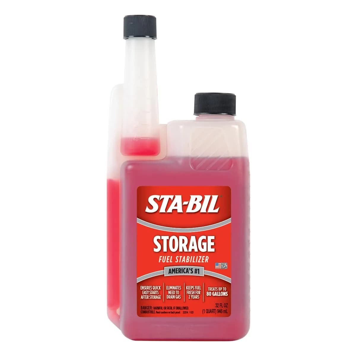 STA-BIL Storage Fuel Stabilizer 4 fl oz (118 ml) | Keeps Fuel Fresh for 24 Months - main product image
