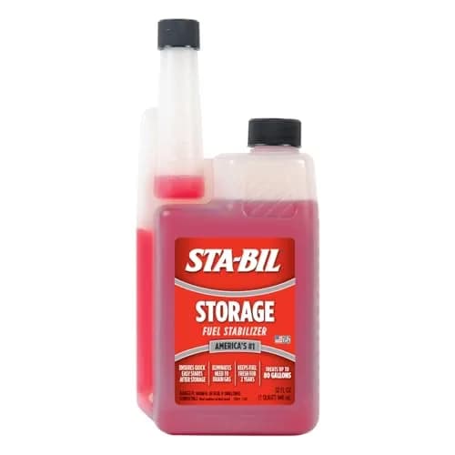 STA-BIL Storage Fuel Stabilizer 4 fl oz (118 ml) | Keeps Fuel Fresh for 24 Months — 32 fl oz