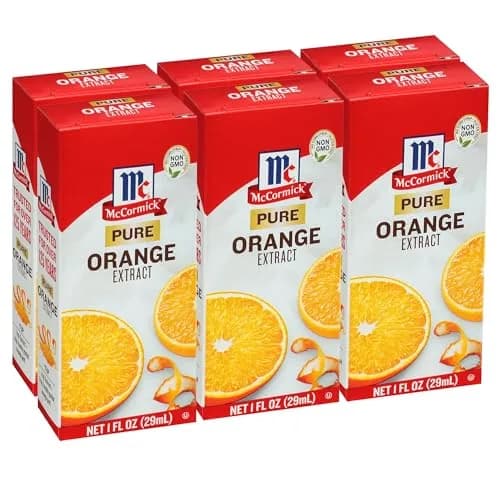 McCormick Pure Orange Extract 29.57ml (1 Fl Oz) - Pack of 6 | Authentic USA Import for Baking & Frosting thumbnail 1