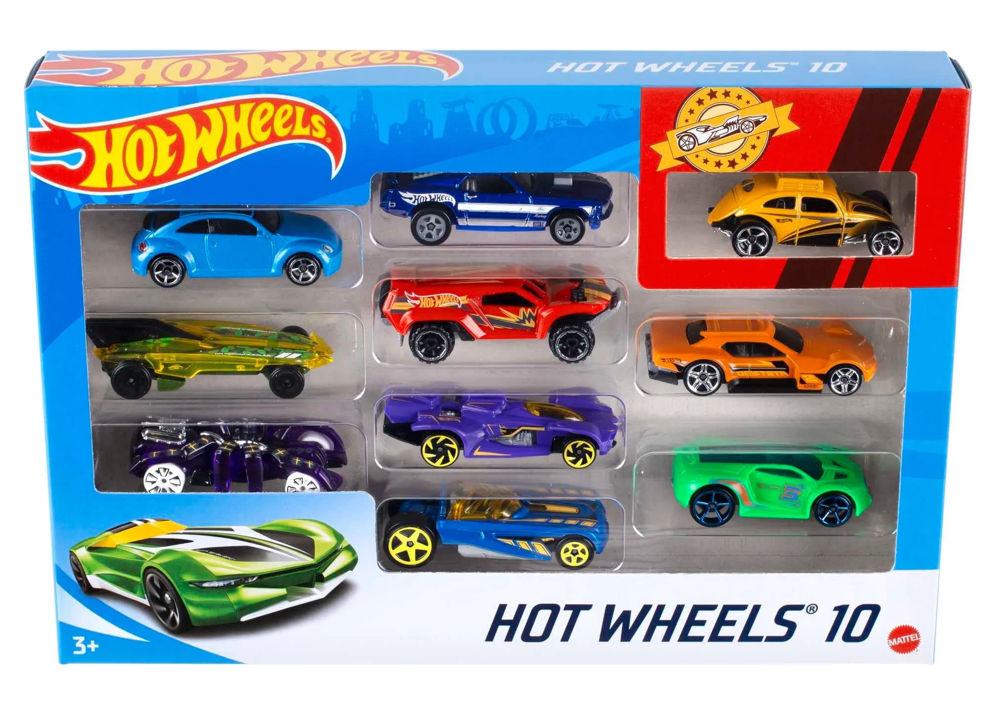 Hot Wheels 10-Car Pack | Instant Collection with Authentic Styling - main product image