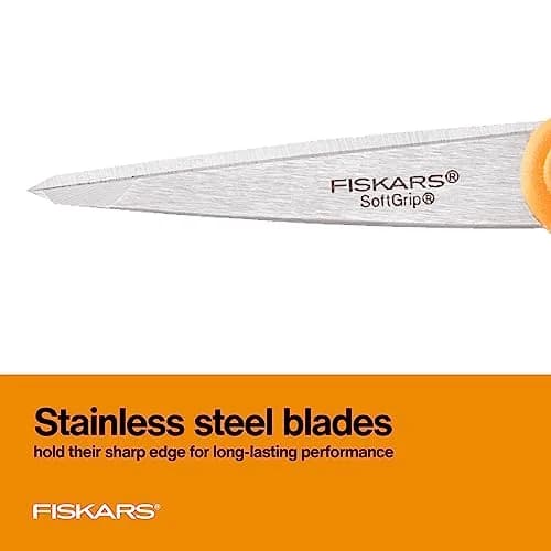 Fiskars SoftGrip Micro-Tip Scissors - 12.7cm (5 Inch) | Precision Fabric Cutting thumbnail 4