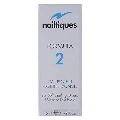 Nailtiques Formula 2 Nail Protein 0.5 oz. | Strengthens & Bonds Peeling Nails thumbnail 2