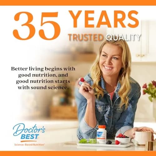 Doctor's Best Turmeric Curcumin 1000mg Veggie Capsules | High Absorption with BioPerine & C3 Complex thumbnail 7