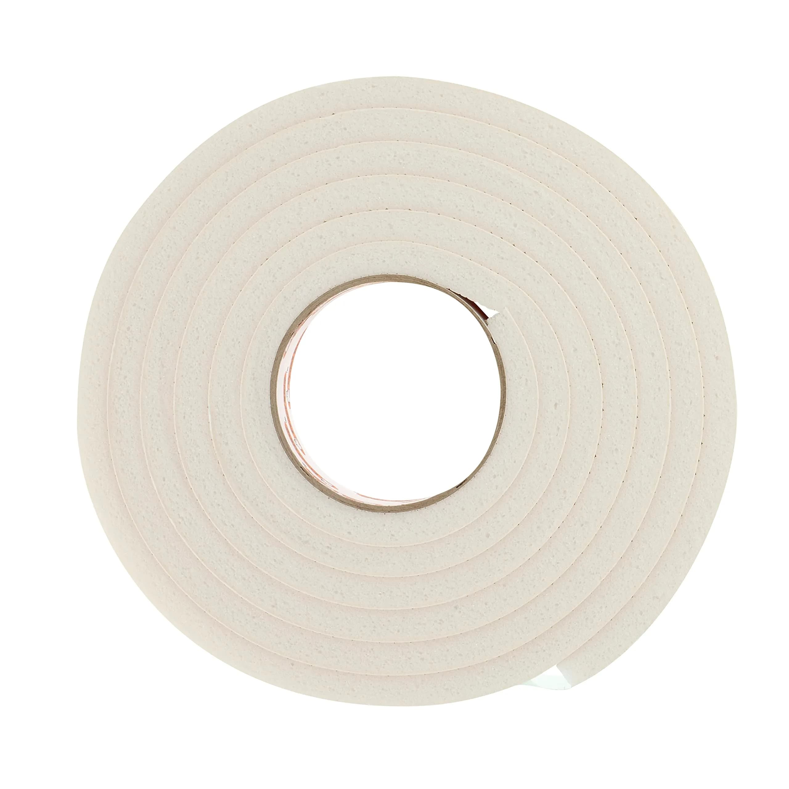 Frost King R516WH Sponge Rubber Foam Tape 1/4" x 7/16" x 10' | Weatherproofing Seal — White