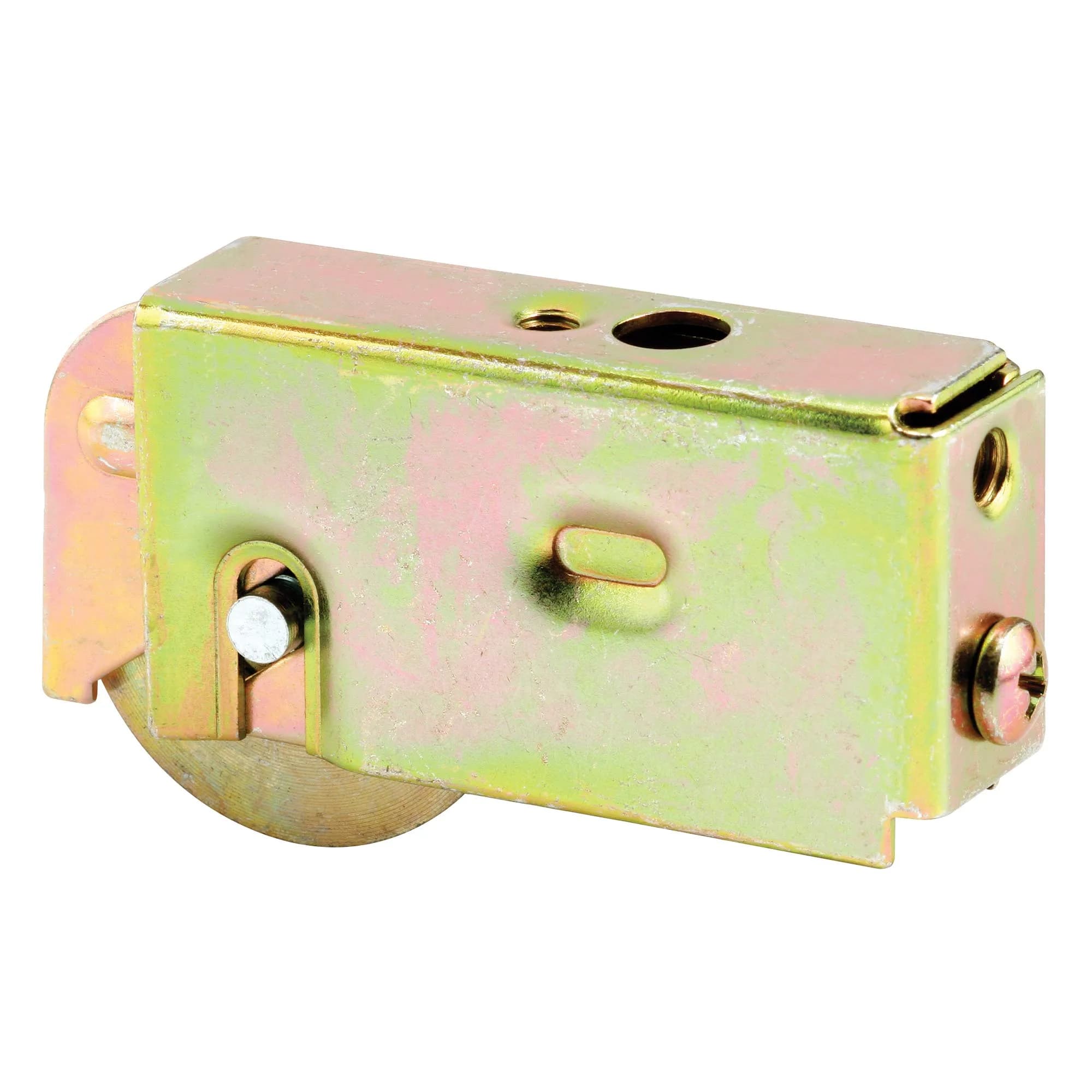 Slide-Co 131477 Steel Roller Assembly 1-1/2 in. | Adjustable, Ball Bearing, Plain Back Housing for Patio Doors