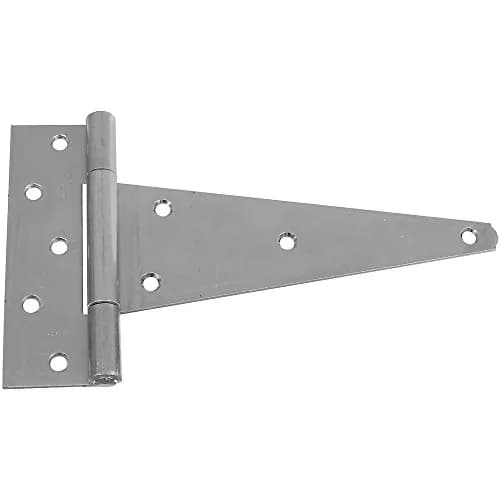 National Hardware 286BC 12 X-Heavy T-Hinge, Zinc | Heavy-Duty Zinc Plated Door Hinge thumbnail 1