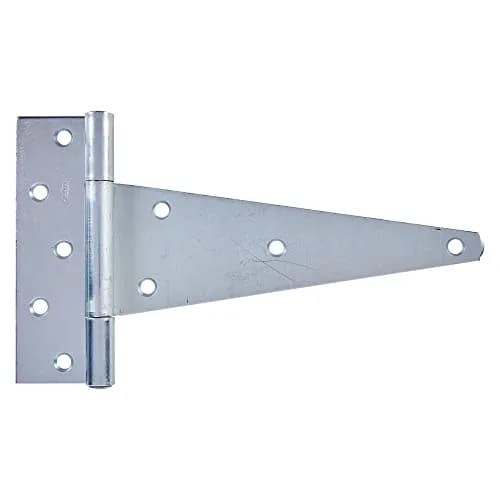 National Hardware 286BC 12 X-Heavy T-Hinge, Zinc | Heavy-Duty Zinc Plated Door Hinge thumbnail 4