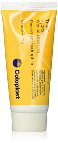 Coloplast Triad Hydrophilic Wound Dressing with CMC 2.5 oz | Sterile, Light-to-Moderate Exudates, Ideal for Pressure & Venous Ulcers thumbnail 1