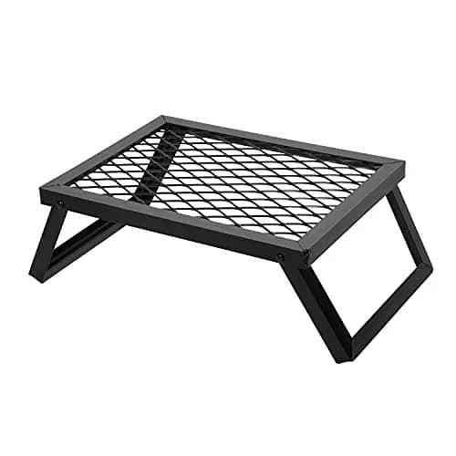 Stansport Heavy-Duty Camp Grill - Small | Durable Steel Mesh Cooking Surface, Compact & Foldable thumbnail 1