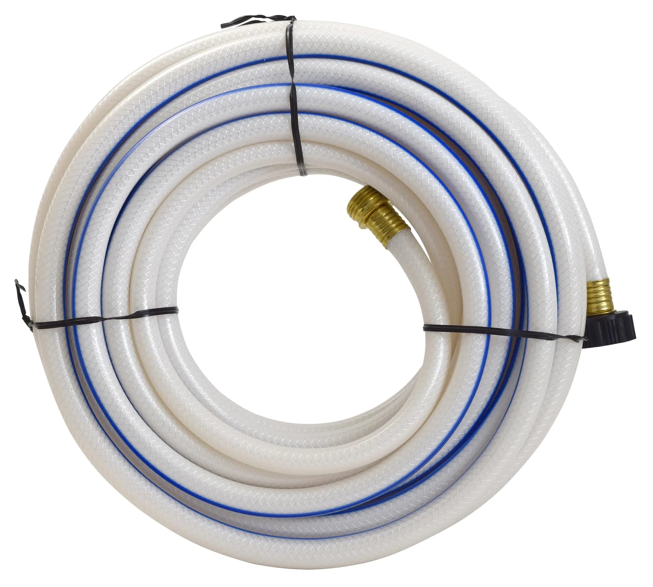 Valterra AquaFresh High Pressure Drinking Water Hose 1/2" x 50' | NSF-listed for RV use — White