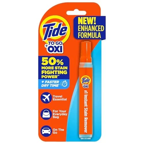 Tide To Go Instant Stain Remover Pen, 0.33 Fl Oz (1 ml) | Works on Fresh Food & Drink Stains thumbnail 1