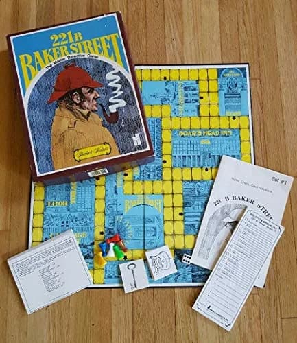 John N. Hansen 221B Baker Street Murder Mystery Detective Board Game | Ages 10+ | Sherlock Holmes Adventure thumbnail 2