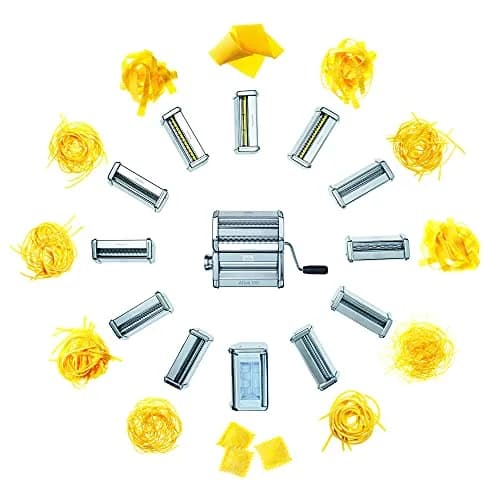 Marcato Vermicelli 150 Attachment for Atlas 150 Pasta Machine | Fine Pasta Cutter Accessory, Chrome Steel, Made in Italy thumbnail 3