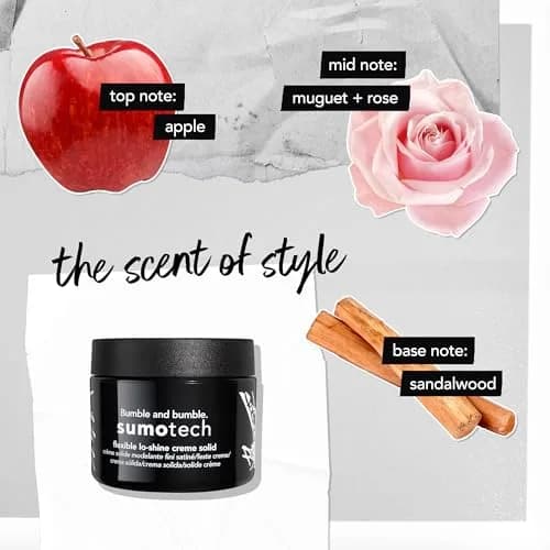 Bumble and bumble. Sumotech Flexible Hold Cream Solid | Hair Styling Cream | Flexible Hold & Pliable Texture for Short Hair | Lo-Shine Finish thumbnail 8