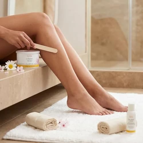 GIGI Creme Wax Hair Removal Kit, Wax Warmer for Face, Body & Eyebrow | Complete Home & Salon System thumbnail 5