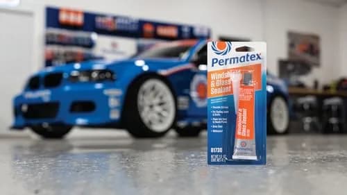 Permatex Flowable Silicone Windshield and Glass Sealer 44ml (1.5 Fl Oz) | Seals Leaks in Hard-to-Reach Areas thumbnail 3
