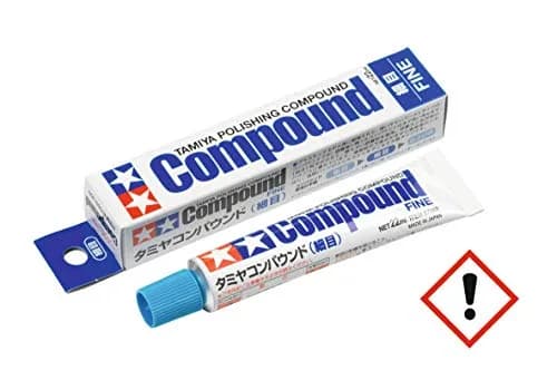 Tamiya Fine Polishing Paste 22ml (0.74 Fl Oz) | Model Kit Finishing Compound thumbnail 2