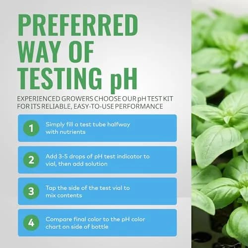 General Hydroponics pH Control Kit with pH Up, Down, Indicator & Chart | 8 oz pH Up, 8 oz pH Down, 1 oz Indicator thumbnail 5