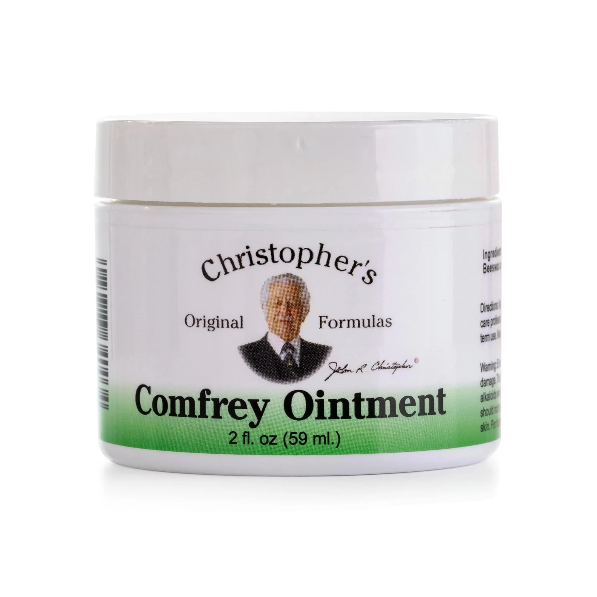 Christopher's Original Formulas Comfrey Ointment 2 oz (59 ml) | Traditional Herbal Skin Support - main product image