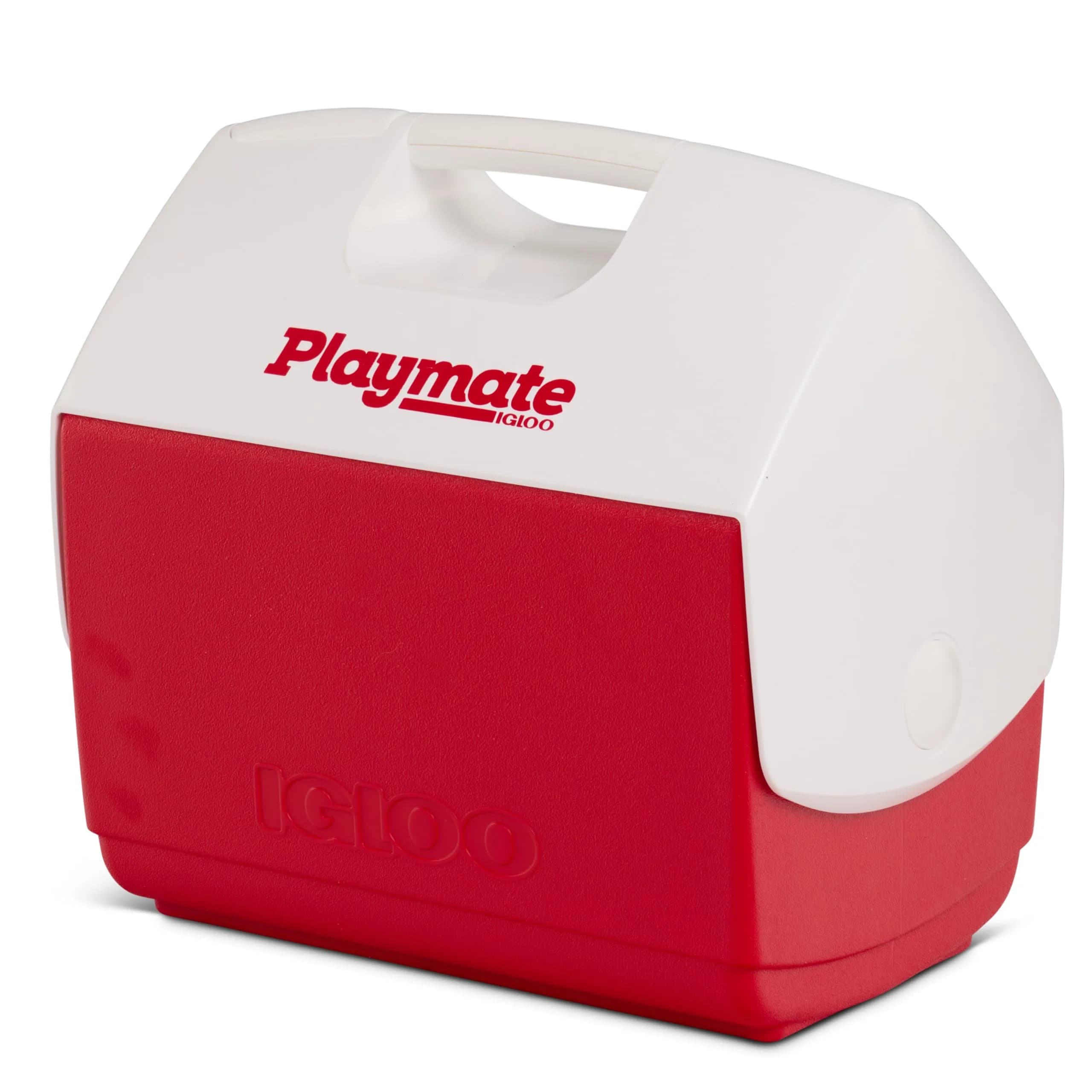Igloo Retro Playmate Mini 4 Qt Cooler, Jade | Insulated Personal Cooler with Retro Design — Red / Ice Packs
