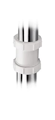Plumb Pak 46WK Straight Extension Coupling Trap Adapter 1.5" or 1.25" x 1.5" White | Slip Joint Connection for Plumbing thumbnail 5