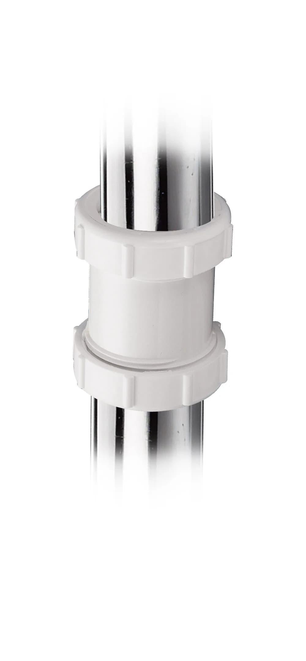 Plumb Pak 46WK Straight Extension Coupling Trap Adapter 1.5" or 1.25" x 1.5" White | Slip Joint Connection for Plumbing - view 5