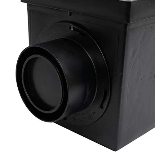 NDS Square Catch Basin Drain Kit 9-Inch Black | Handles 121 GPM Flow Rate thumbnail 6
