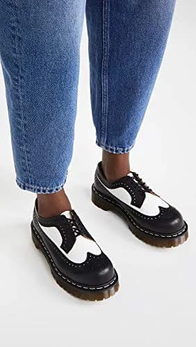 Dr. Martens 3989 Brogue BEX Leather Wingtip Shoe for Men and Women, Size 7 US Women/6 US Men | Classic Style with Durable Leather thumbnail 2
