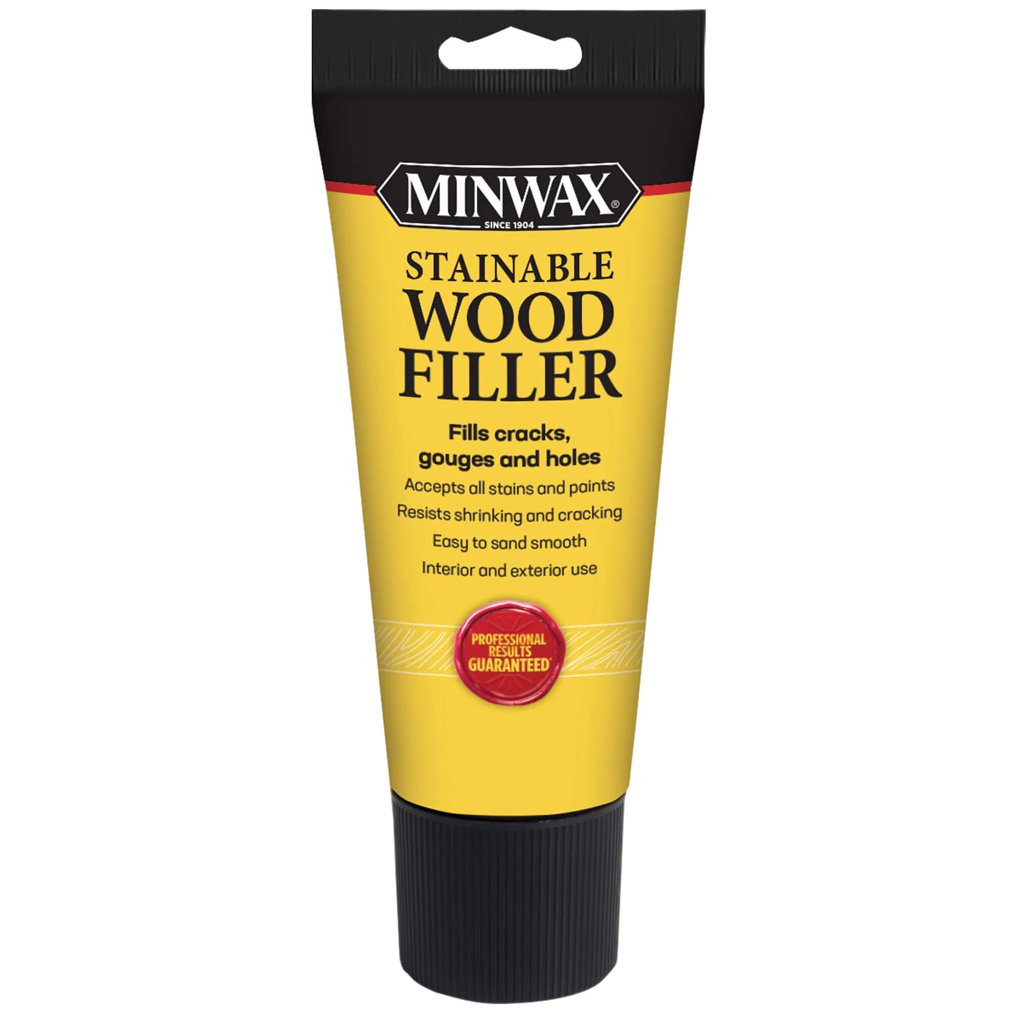 Minwax Stainable Wood Filler 6 oz (170g) | Repairs Cracks, Gouges, Holes
