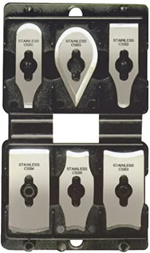ALLWAY CS6 Soft-Grip Contour Scraper Set with 6 Blades and File | Versatile Painting Tool for Flat & Curved Surfaces thumbnail 7